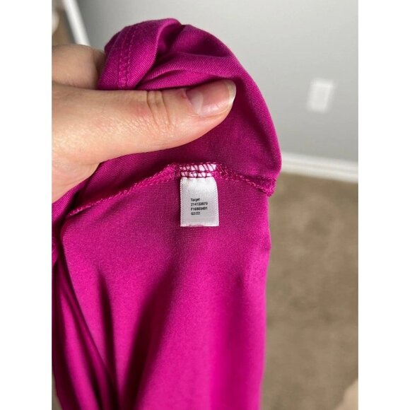 All in Motion 3 Piece Activewear Set Size Large Magenta Leggings Top Bra Women’s - Picture 4 of 14